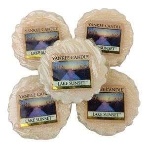Lot of 5 Discontinued Lake Sunset Yankee Candle Wax Melt Tart